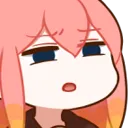 Emoji girl_Wtf_what_confused_huh_anime