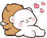 Emoji calin