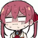 Emoji HololiveHoushouMarineStickerHolo