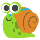 Emoji snail