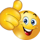 Emoji thumbsup_emoji_happy_smile_nice
