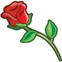 Emoji Rose