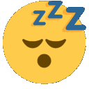 Emoji yawning