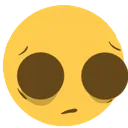 Emoji stressed