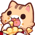 Emoji neko_popcorn