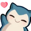 Emoji snorlaxlove
