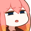 Emoji girl_Wtf_what_confused_huh_anime
