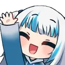 Emoji Y_Gawr_Gura_I_Salut