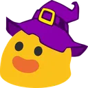 Emoji blobpurplewitchhat