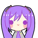 Emoji miku_purple