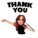 Emoji thankyou