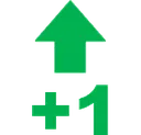 Emoji upvote