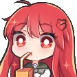 Emoji Light_Red_juice_sip