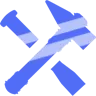 Emoji ShinyBlueStaff