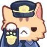Emoji Neko_Arrested