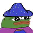 Emoji pepewizard