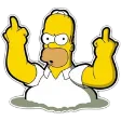 Emoji Homer_fuck