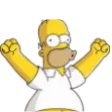 Emoji Homer_youhou