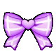 Emoji purple_bowpurplebow