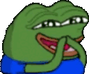 Emoji PeepoGiggle