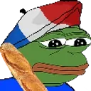Emoji FeelsBaguetteMan