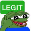 Emoji PeepoLegit
