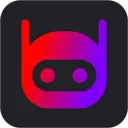 Emoji bot_red_purple