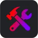 Emoji staff_red_purple
