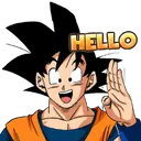 Emoji GokuHello