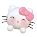 Emoji 2996hellokittyblush