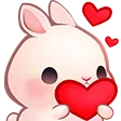 Emoji BunnyLove