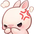 Emoji BunnyAngry