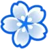 Emoji p_flowerblue