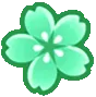 Emoji p_flowergreen