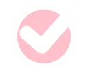 Emoji 11_pink_dot_check