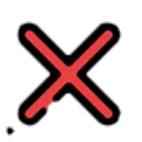 Emoji croix