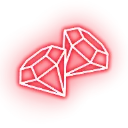 Emoji rouge