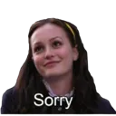 Emoji sorry