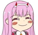 Emoji Zero_Two_smile