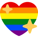 Emoji rainbow_pride_heart