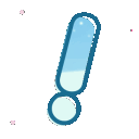 Emoji BlueExclamationY