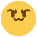 Emoji evilcutesmirk