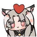 Emoji kurumiheart