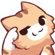 Emoji neko_salute