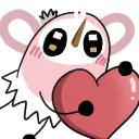 Emoji CutieflyHeart
