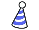 Emoji partyhat_blurple