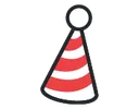 Emoji partyhat_red