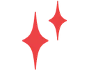Emoji sparkle_red