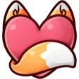 Emoji FoxHeart1CL
