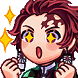 Emoji tanjiro_wow